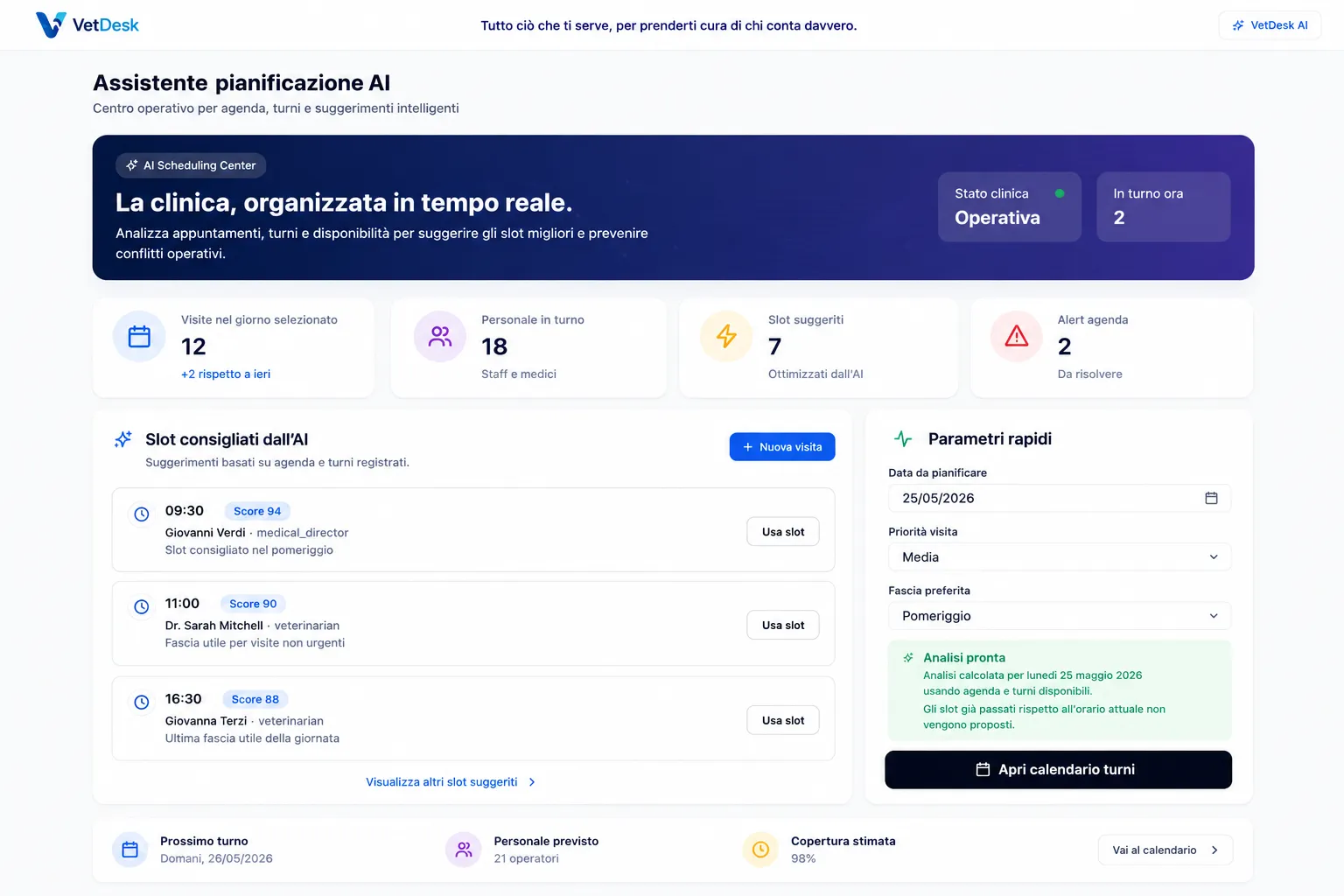 Praxismanagement-Software fuer moderne Tierkliniken und mehrere Standorte